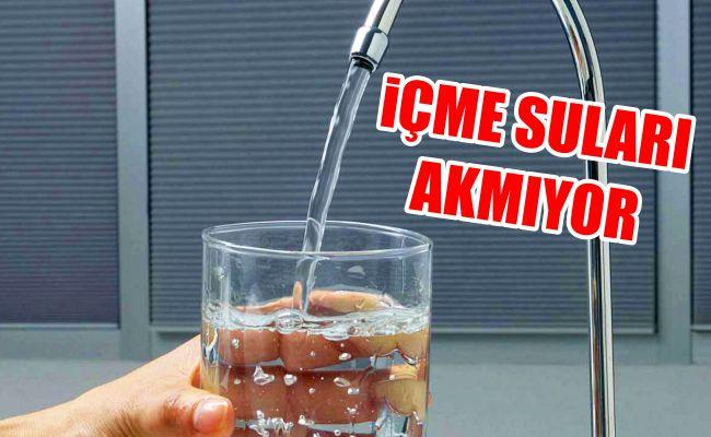 Icme Suları Akmıyor
