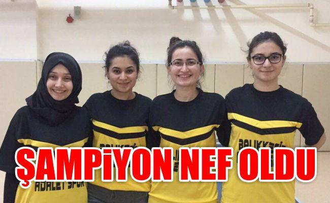 Şampiyon NEF oldu
