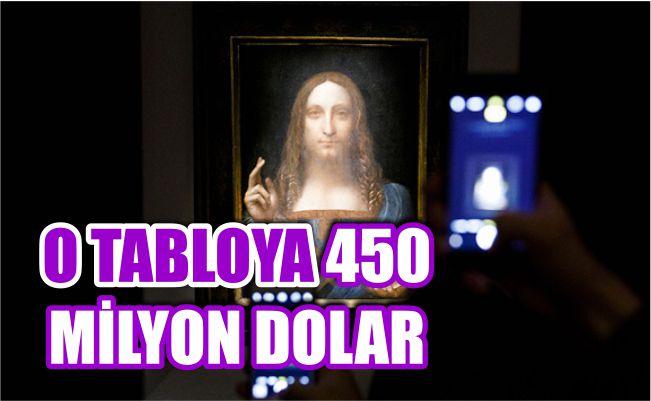 Da Vinci’nin tablosu 450 milyon dolara alıcı buldu