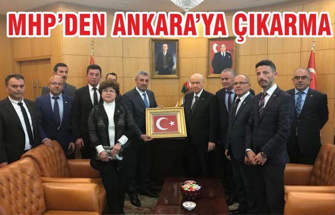 Balıkesir MHP’den Ankara’ya çıkarma