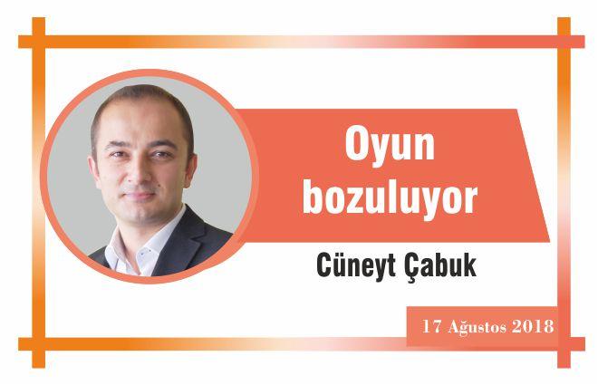 Oyun bozuluyor