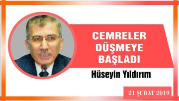 CEMRELER DÜŞMEYE BAŞLADI….