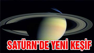 Satürn’de yeni keşif