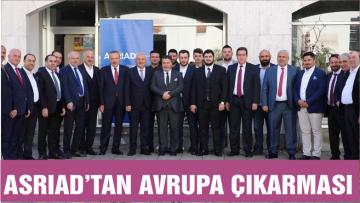 ASRIAD’TAN AVRUPA ÇIKARMASI
