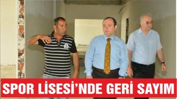 GENÇLER MÜJDE! SPOR LİSESİ GELİYOR…