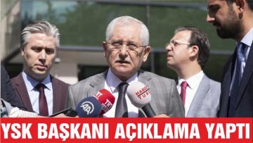YSK Başkanı Güven Resmi Sonuçları Açıkladı