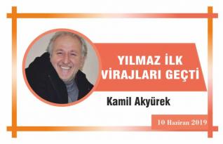 YILMAZ İLK VİRAJLARI GEÇTİ