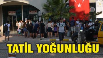 TATİL YOĞUNLUĞU