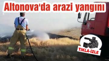 Altonova’da arazi yangını