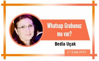 Whatsap Grubunuz mu var?