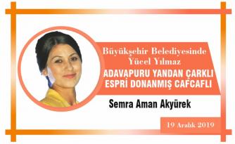 ADAVAPURU YANDAN ÇARKLI ESPRİ DONANMIŞ CAFCAFLI