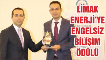 LİMAK ENERJİ’YE ENGELSİZ BİLİŞİM ÖDÜLÜ
