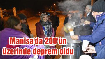 Manisa’da 200’ün üzerinde deprem oldu