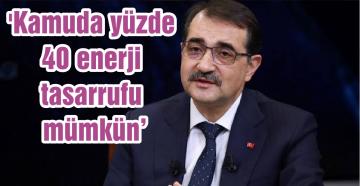 ‘Kamuda yüzde 40 enerji tasarrufu mümkün’
