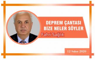 DEPREM ÇANTASI BİZE NELER SÖYLER