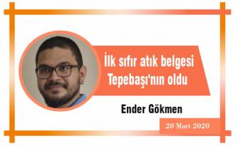 İlk sıfır atık belgesi Tepebaşı’nın oldu