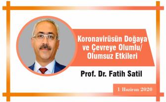 Koronavirüsün Doğaya ve Çevreye Olumlu/Olumsuz Etkileri
