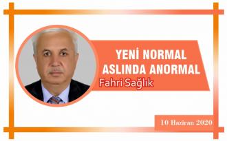 YENİ NORMAL ASLINDA ANORMAL