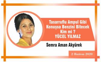 Tasarruflu Ampul Gibi Konuşsa Benzini Bitecek Kim mi ? Yücel Yılmaz