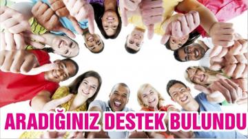 ARADIĞINIZ DESTEK BULUNDU