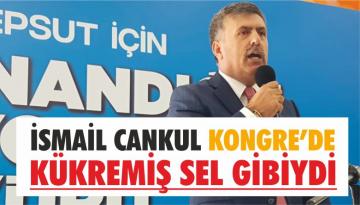 İsmail Cankul Kongre’de Kükremiş Sel Gibiydi