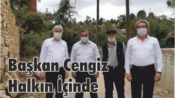 Başkan Cengiz Halkın İçinde