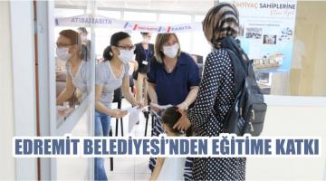EDREMİT BELEDİYESİ’NDEN EĞİTİME KATKI