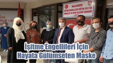İşitme Engellileri İçin Hayata Gülümseten Maske