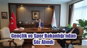 Gençlik ve Spor Bakanlığı’ndan Söz Alındı