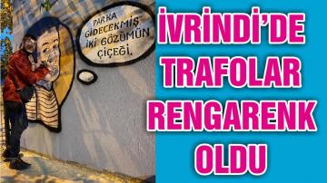 İvrindi’de Trafolar Rengarenk Oldu