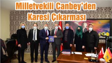 Milletvekili Canbey’den Karesi Çıkarması
