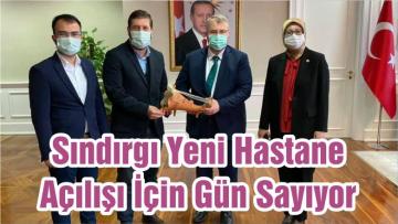 Sındırgı Yeni Hastane Açılışı İçin Gün Sayıyor