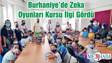 Burhaniye’de Zeka Oyunları Kursu İlgi Gördü