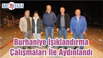 Burhaniye Işıklandırma Çalışmaları İle Aydınlandı