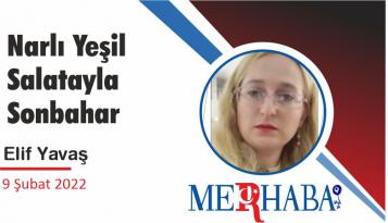 Narlı Yeşil Salatayla Sonbahar