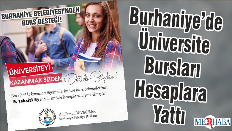 Burhaniye’de Üniversite Bursları Hesaplara Yattı