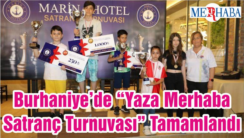 Burhaniye’de “Yaza Merhaba Satranç Turnuvası” Tamamlandı