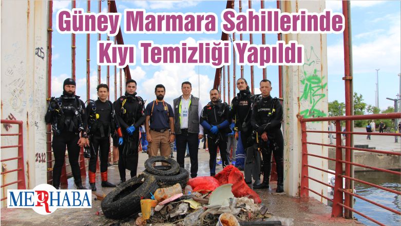 Güney Marmara Sahillerinde Kıyı Temizliği Yapıldı