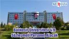 Balıkesir Üniversitesi 4/B Sözleşmeli Personel Alacak