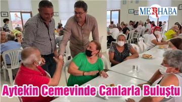 Aytekin Cemevinde Canlarla Buluştu