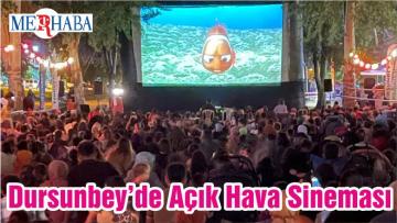 Dursunbey’de Açık Hava Sineması