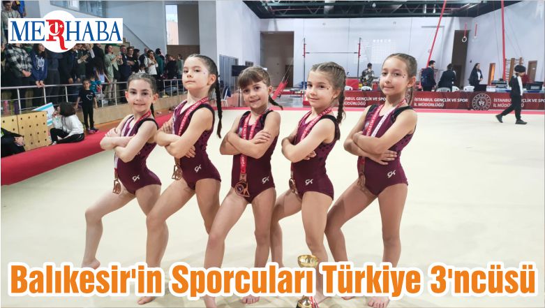 Balıkesir’in Sporcuları Türkiye 3’ncüsü