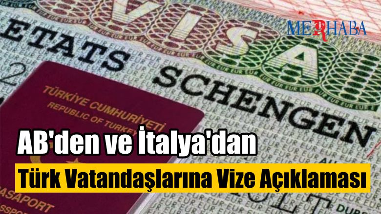 Türk Vatandaşlarına Vize Açıklaması