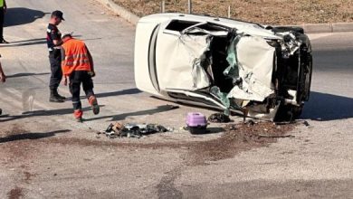 Bandırma'Da Kaza; 1 Kişi Ağır Yaralı!