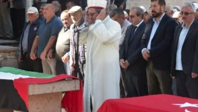 Balikesirde Hayatini Kaybeden Filistinliler Icin Cenaze Namazi Kilindi 3