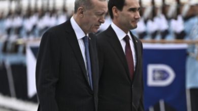 Cumhurbaşkanı Erdoğan Türkmenistan Devlet Başkanı’nı Resmi Törenle Karşıladı