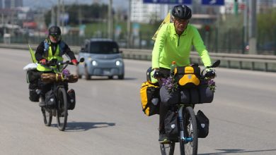Makedonyali Bisikletcilerin Mekkeye Yolculugunda Bursada Mola